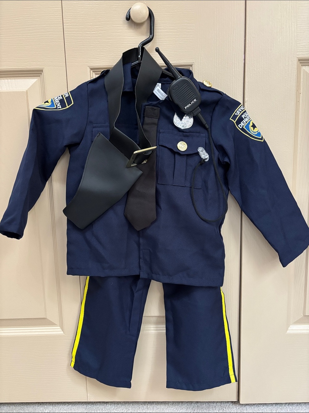 Kids Police Halloween costume